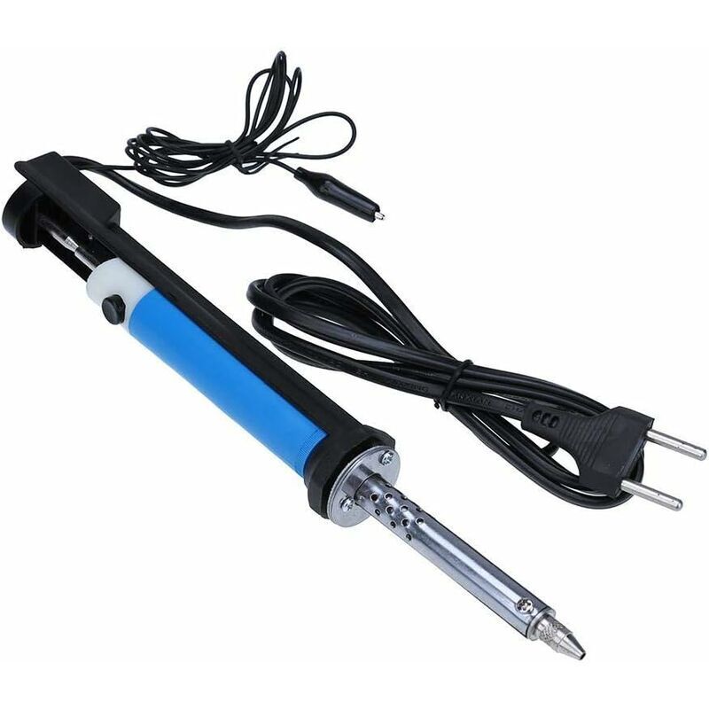 1 electric desoldering pump, integrated heater, portable desoldering pump, for printed circuit boards and electronic components