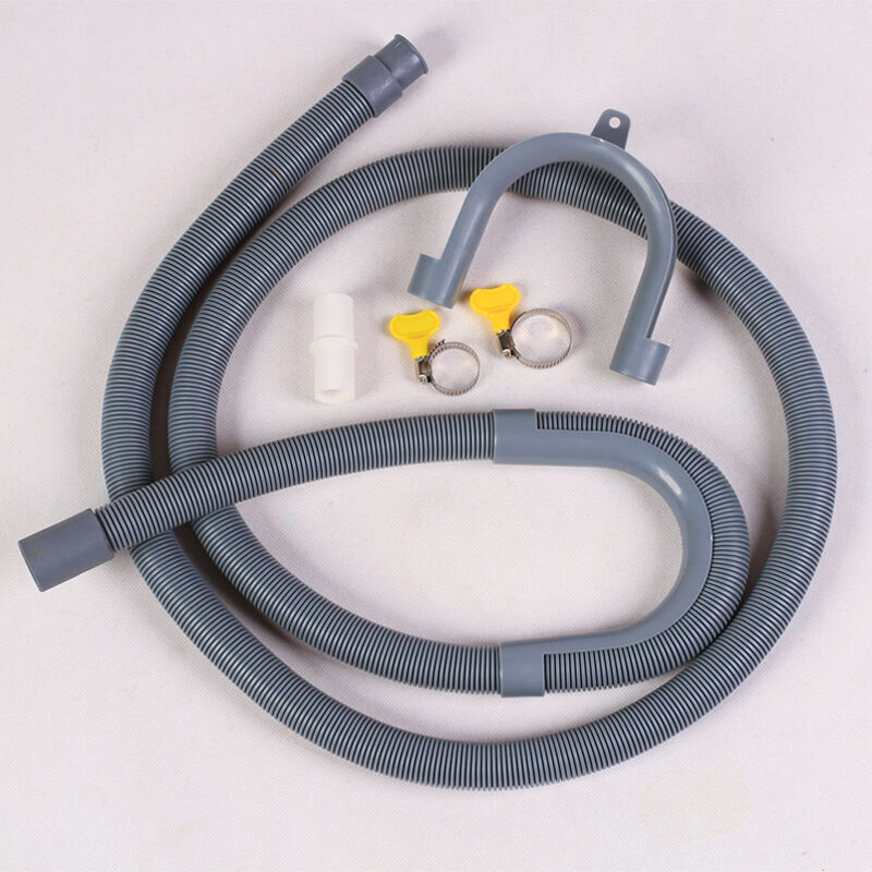 1.5m Drain Hose for Washing Machines and Dishwashers, Ø 20mm Extension Hose for Dishwasher and Washing Machine, Universal Drain Hose Including