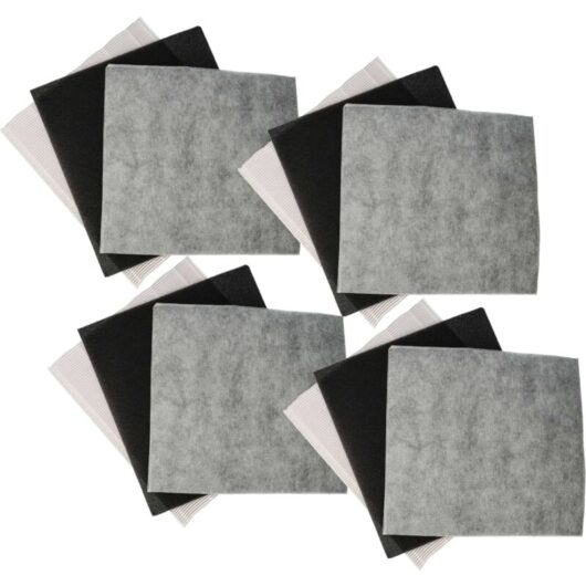 12 Part Filter Set Replacement for DeLonghi 5537000900 for Air Purifier - activated carbon filter, hepa filter, pre-filter - Vhbw