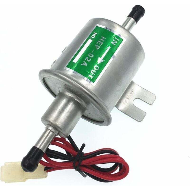 12V Fuel Pump, Electric Fuel Pump for Low Pressure Diesel and Gasoline Engines, 12 Volts, OEM HEP-02A HEP02A for YANMAR