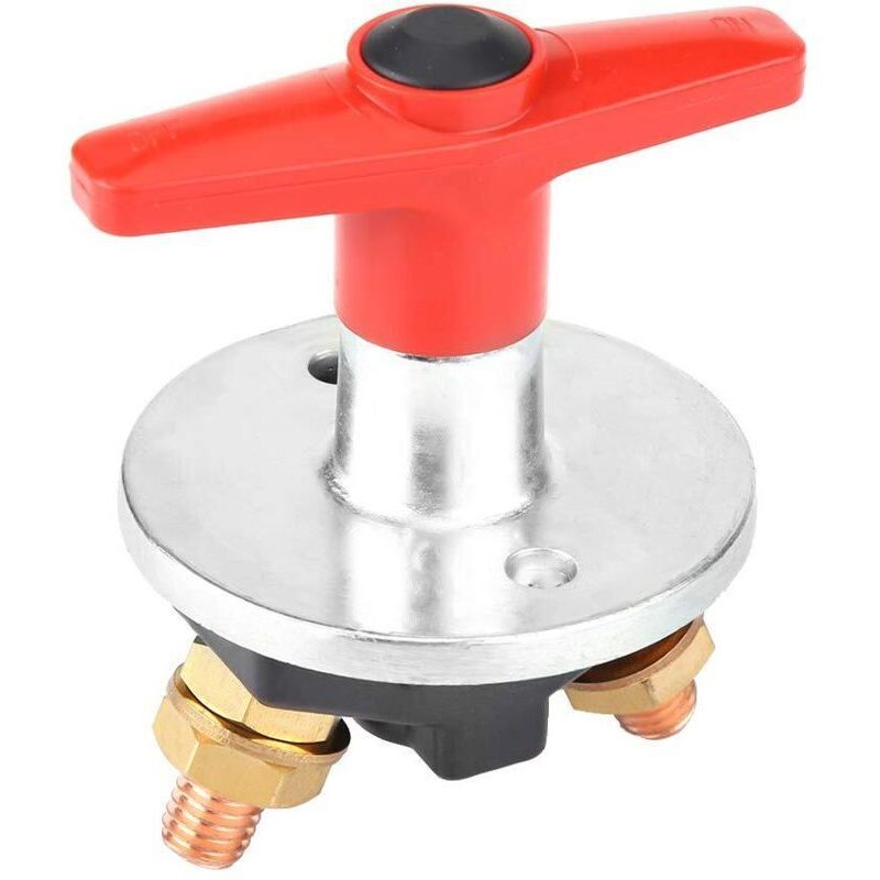 12V Tractor Battery Disconnect Switch for Tractor MF 37 Universal Fixed Key Car Battery Disconnect Switch 12V-60V
