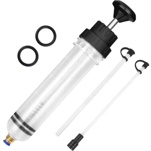 200ml Oil Suction Syringe, Brake Fluid Syringe, Oil Fluid Extractor, Fluid Extractor and Filling Pump, Coolant