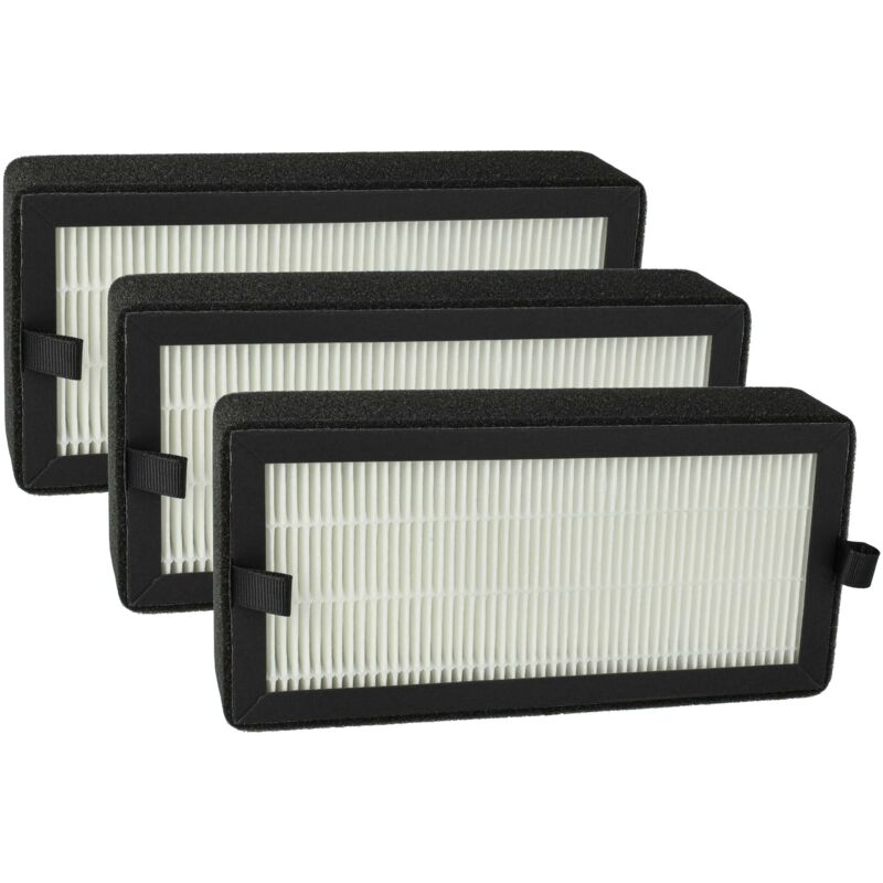 3x hepa Filter hepa 13 compatible with Klarstein Tramontana Air Cleaner - Spare Air Filter - Vhbw