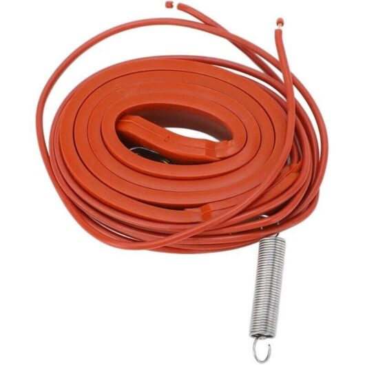 45W Heating Cable, AC220V Self-Regulating Heating Tape for Multifunctional Water Pipe for Submersible Pump