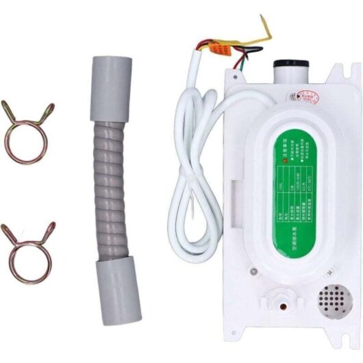 500ml Condensate Pump, Mini Portable Automatic Split Drain for HVAC, Air Conditioner, 100L/H 50-60Hz