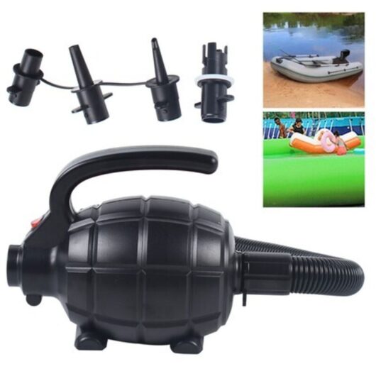 600w Air Pump High-pressure Boat Inflation Pump Rubber Convenient Lightweight