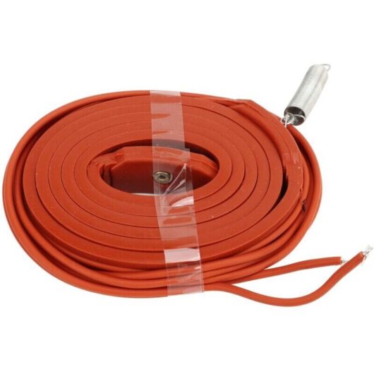 AC220V Self-Regulating Flexible Heating Cable, Heating Tape, Frost Protection Belt for Air Conditioning Compressor Water Hose, 75W