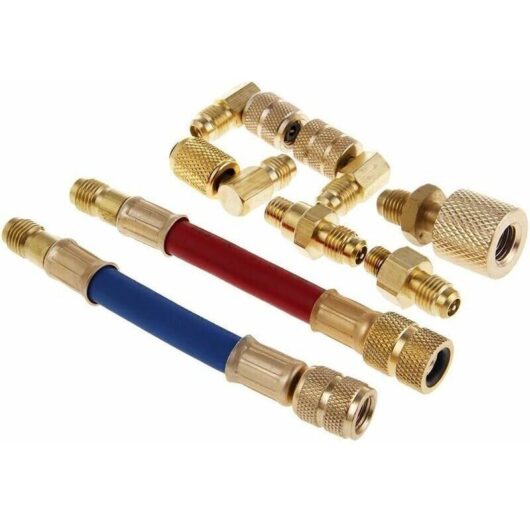 Air conditioning, cooling, conversion adapter, power supply, hose set