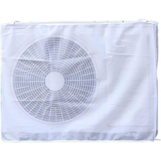Air conditioning cover for outdoor units. Dustproof cover for window air conditioners. Heavy-duty UV-resistant protective cover with protection
