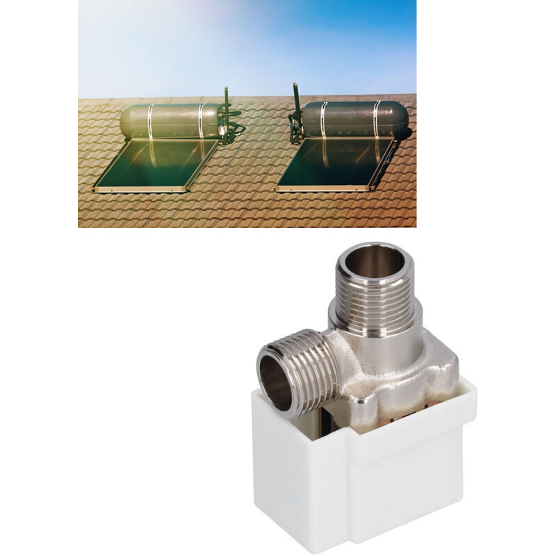 Automatic water supply control solenoid valve, electric solenoid valve for solar water heater, DC24V --