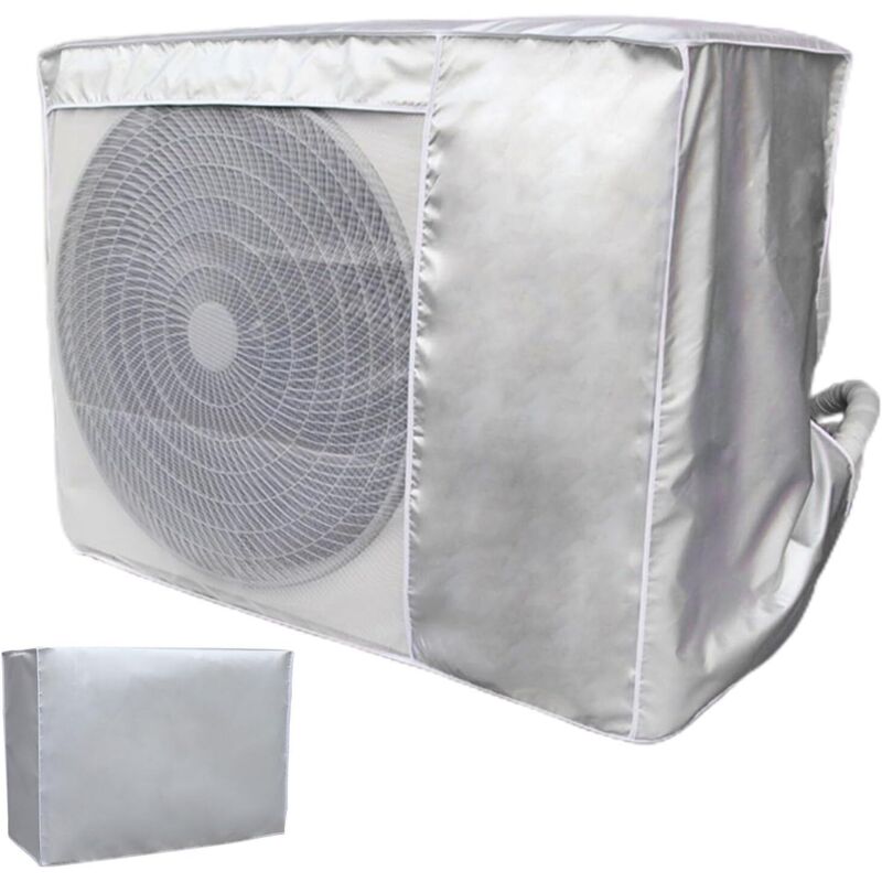 CCYKXA Outdoor Air Conditioner Cover, Dustproof Cover for Outdoor Air Conditioner, Heat Pump Cover, Dustproof and Snowproof Outdoor Air Conditioner