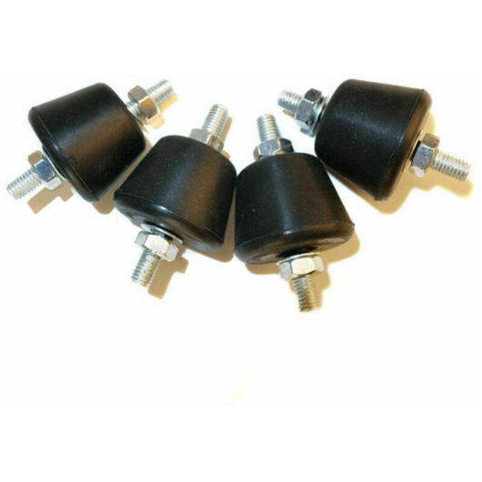Conical Silent Block for Air Conditioner M8 Anti-Vibration Feet Pack of 4 Silent M8 Wall Mounting Brackets for Reversible Air Conditioner