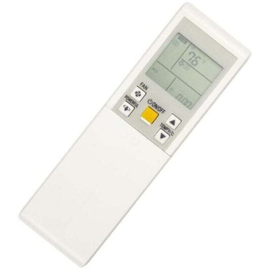 Daikin air conditioner remote control. Remote control and wall-mounted transmitter for motorized units.