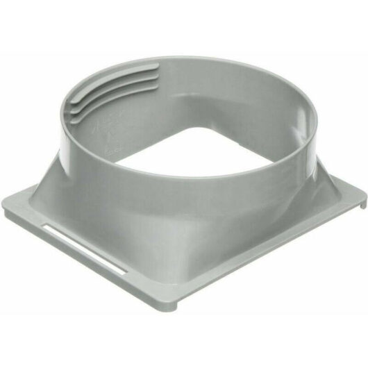 Dewdat - Plastic Portable Air Conditioner Window Hose Interface Exhaust Hose Connector