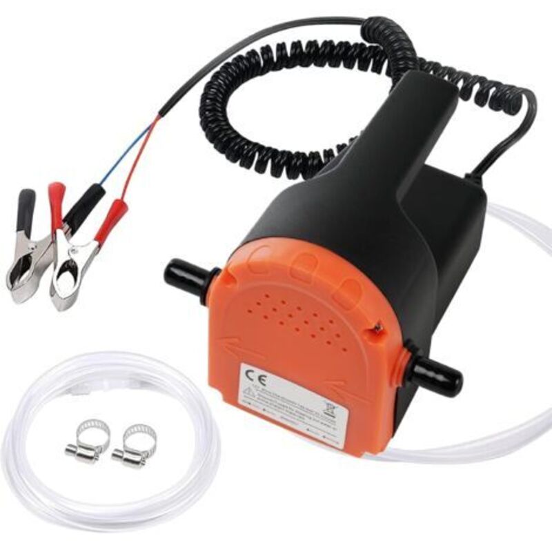 Diesel Oil Pump, 12V 80W Electric Oil Drain Pump for Changing Car Fluid Extractors Diesel, Engine Oil