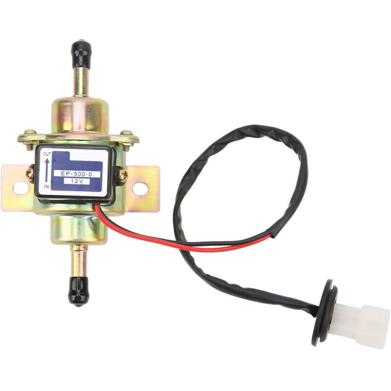 Electric Fuel Pump Gas Fuel Pump EP500 0 DC 12V Low Pressure Motor Electronic Fuel Pump Replacement for, Ep500-0 DC 12V Fuel Pump.