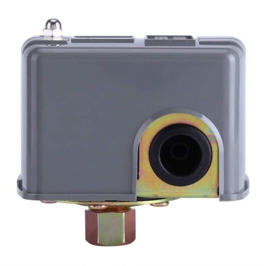 Electric Water Pump Pressure Control Switch 40-60 PSI, Adjustable Dual Spring Switch, Ideal for Self-Priming Injection Garden Water Pumps