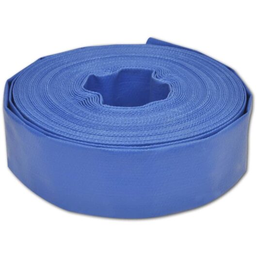 Flat Hose 100 m 1.5' pvc Vidaxl