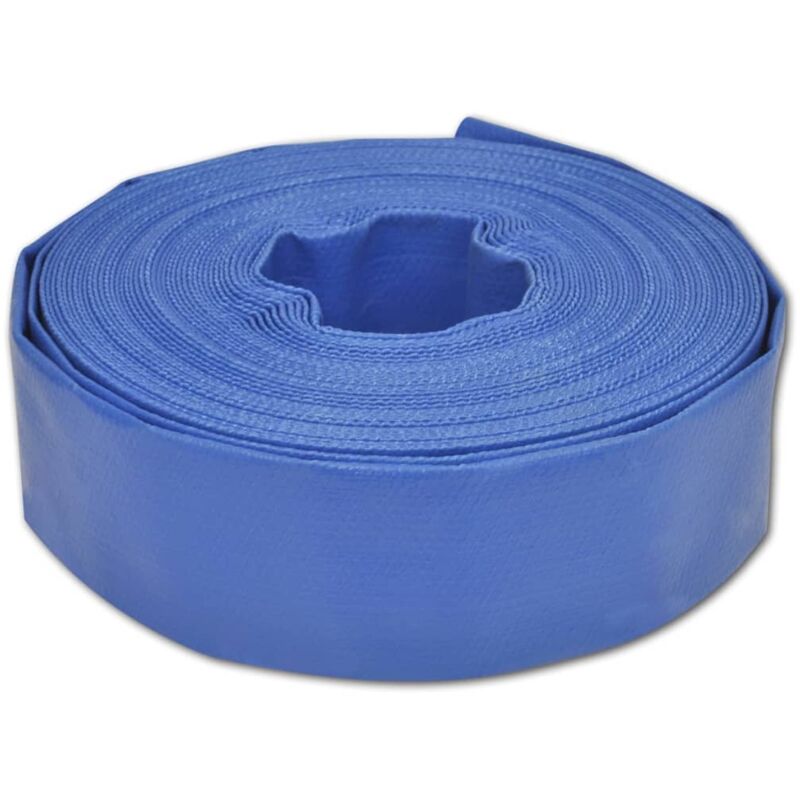 Flat Hose 50 m 1.5' pvc Vidaxl