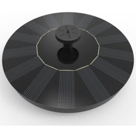 Garden Fountain, Solatec Solar Fountain Solar Powered Pump 1.4 W - Submersible Pump for Pond, Pool, Garden, Aquarium.,--TRIMEC