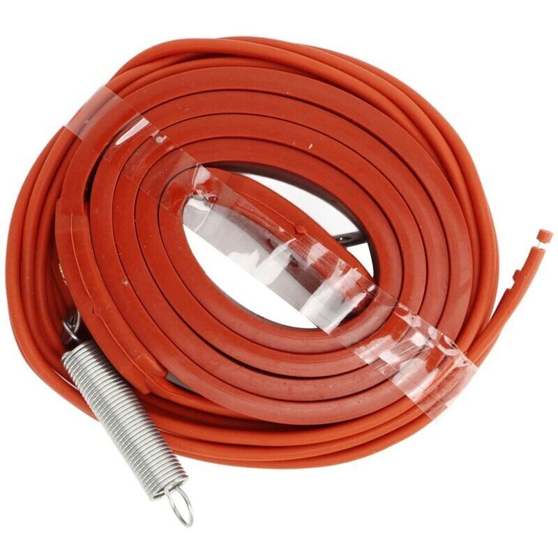 Heating Strip, 50W Defrosting Anti-freeze Air Conditioning Compressor Crankcase Heating Belt AC220V Electric Water Hose Heating Cable