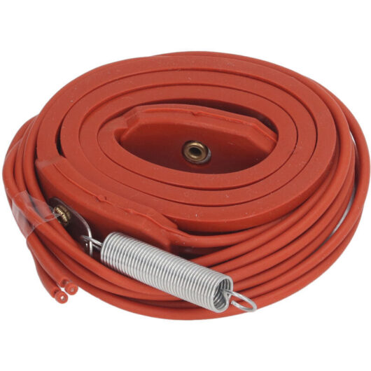 Heating Strip, Defrosting 28W 30mm Spring 15x430mm AC220V Silicone Heating Belt for Motor