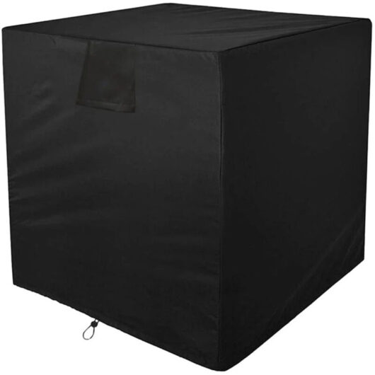 Heavy-duty protective cover for air conditioner, waterproof, breathable and durable, for outdoor use, 76 x 76 x 81 cm
