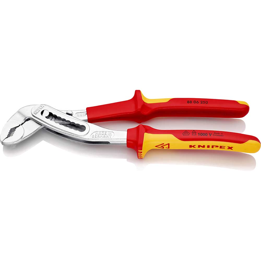 Knipex 88 06 VDE Insulated Alligator Water Pump Pliers 250mm