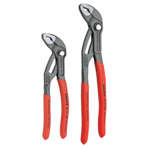 Knipex KPX003120V01 Cobra® 2 Piece PVC Grip Water Pump Pliers Set