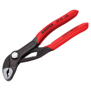 Knipex KPX8701125 5" Cobra® Mini PVC Grip Water Pump Pliers - 125mm