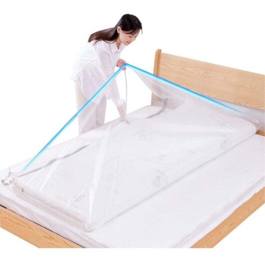 Large vacuum storage bag for mattresses, clothes, mattresses compressed to 80%, no vacuum pump needed (220 x 100 cm)