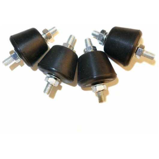 M8 Anti-Vibration Conical Silent Block, 4 Pieces for Reversible Wall Mount Air Conditioner