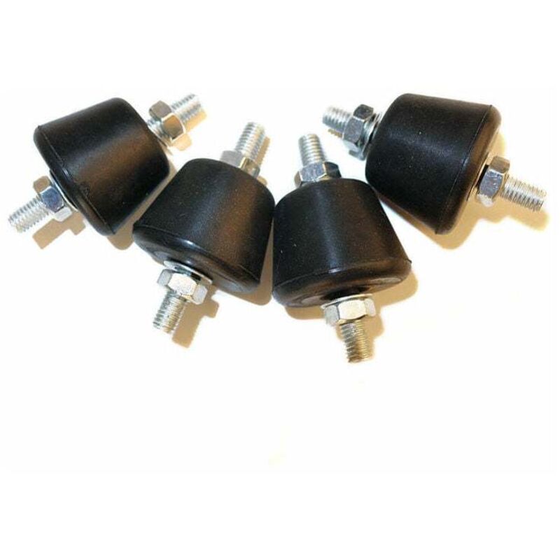 M8 Anti-Vibration Conical Silent Block, 4 Pieces for Reversible Wall Mount Air Conditioner