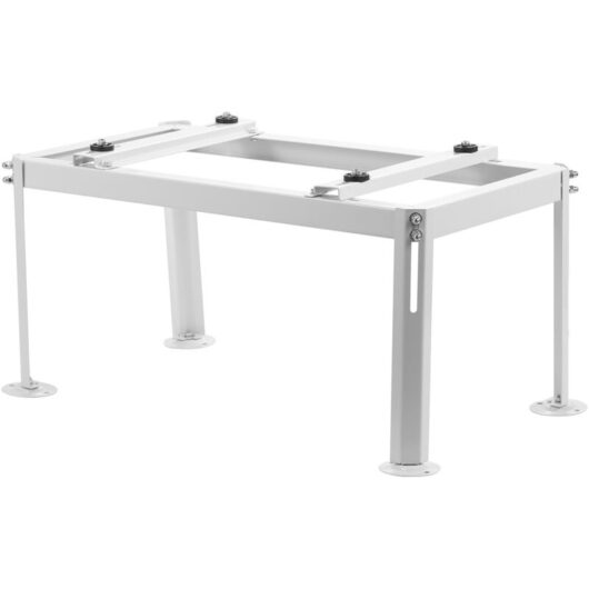 Mophorn Adjustable Anti-Vibration Ground Stand for Mini Split Systems, Compatible with 9000-24000 BTU Ductless Air Conditioners and Heat Pumps,