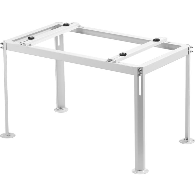 Mophorn Adjustable Mini Split Ground Stand, Anti-Vibration Base for 9000-36000 BTU Ductless AC and Heat Pump, Durable Floor Mount Bracket with 300kg