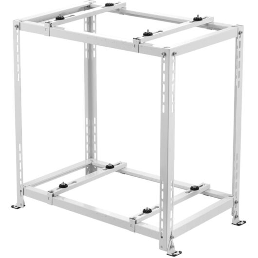 Mophorn Mini Split Ground Stand, Anti-Vibration Stand for 9000-18000 BTU Ductless Air Conditioner Heat Pump, Durable AC Base Bracket with 250kg Load
