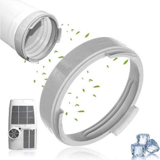 Never used] Portable Air Conditioner Window Exhaust Hose Connection Plate Expandable Suitable for Mobile Air Conditioning Window Sealing or Flat