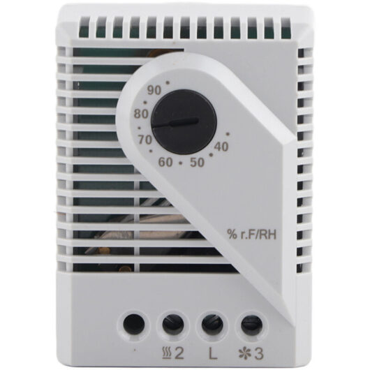 Odipie - MFR012 Mechanical Humidity Controller, IP20 Hygrostat Connect Fan Heater for Humidity Controller, for Control of Electric Heater, 35 mm din