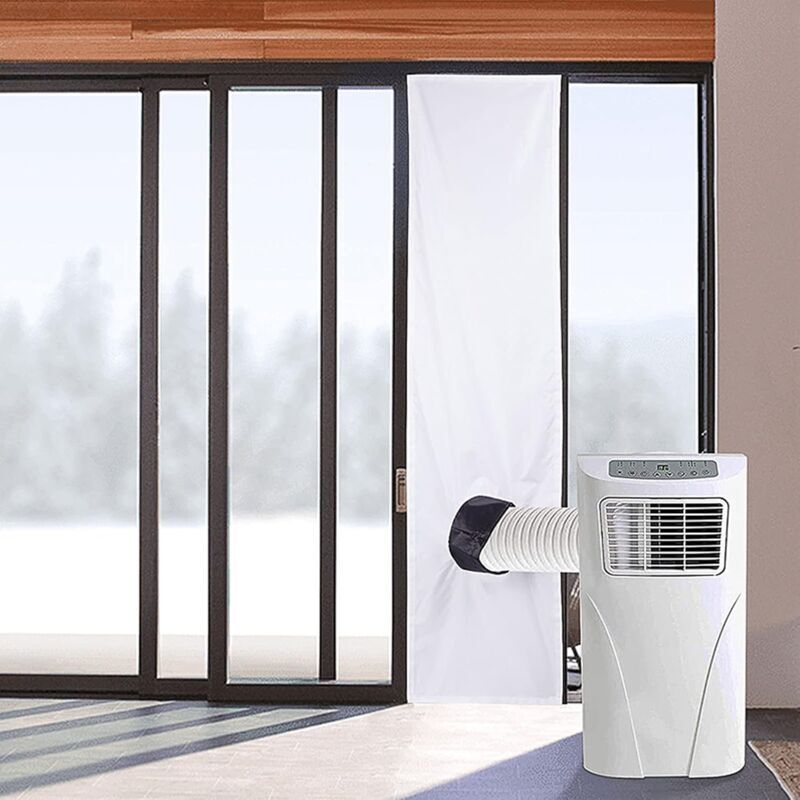 Odipie - ac Window Seal - Portable Universal Window Kit for Mobile Air Conditioner and Dryer - 300 cm Window Ventilation Kit with Retractable Rope