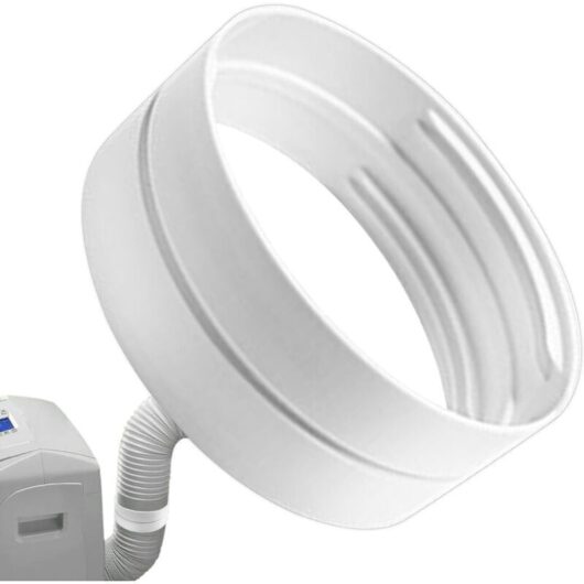 Portable Air Conditioner Hose Adapter - Portable Air Conditioner Parts - Mobile Ventilation Hose Connector for 13cm and 15cm Hoses for Bedroom, Home,