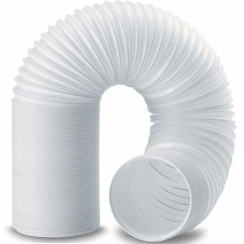 Portable Air Conditioner Hose, Diameter 150mm Flexible PVC Exhaust Hose Ventilation Tube 2M Length Universal Hose Kit For Portable Air Conditioner