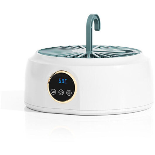 Portable electric clothes dryer - 600W hot air dryer with timer, sterilization and automatic shut-off, for all your drying needs