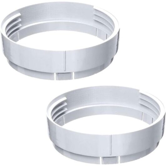 Portable exhaust hose coupler for air conditioning - Portable window duct interface - Extension connector - Replacement part - Exhaust hose adapter