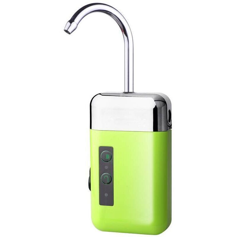 Portable, fully automatic, multifunctional outdoor fishing air pump with LED light and USB rechargeable battery