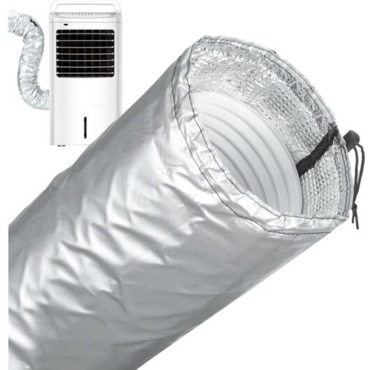 Protective Cover for Air Conditioning Hose, Portable Air Conditioning Hose Protector, Insulation for Air Conditioner Hoses