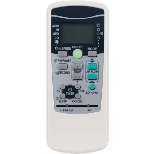 RKX502A001 Replacement Remote Control for Mitsubishi Air Conditioner RKX502A001C RKX502A001B RKX502A001F RKX502A001G RKX502A001P RKX502A001S