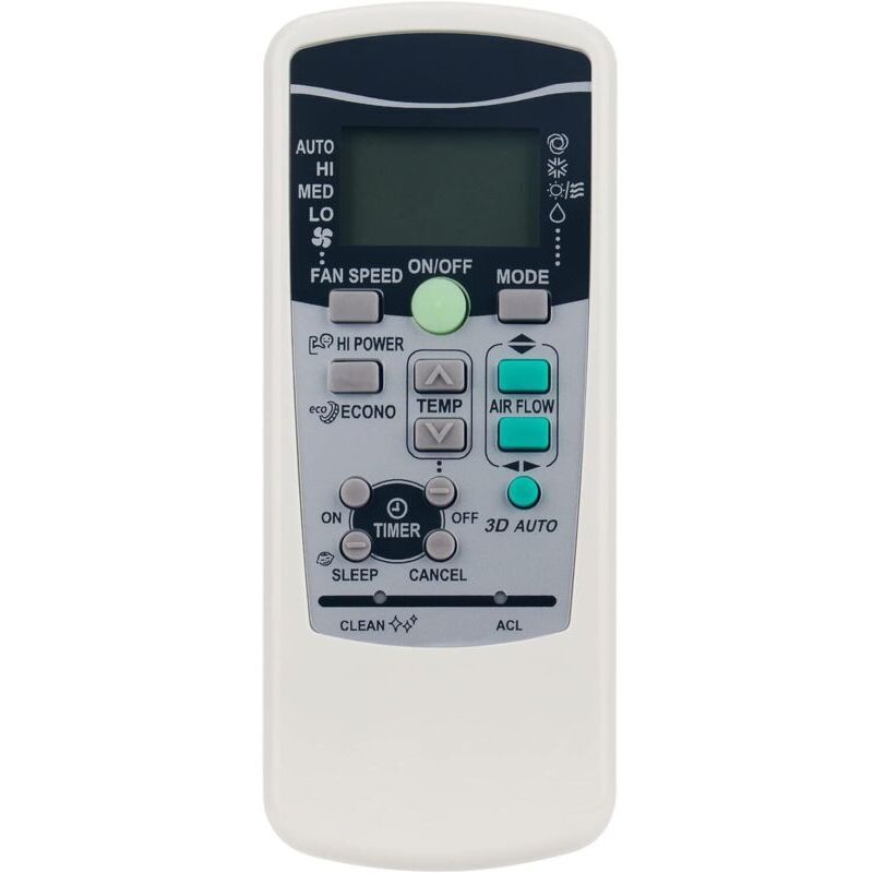 RKX502A001 Replacement Remote Control for Mitsubishi Air Conditioner RKX502A001C RKX502A001B RKX502A001F RKX502A001G RKX502A001P RKX502A001S
