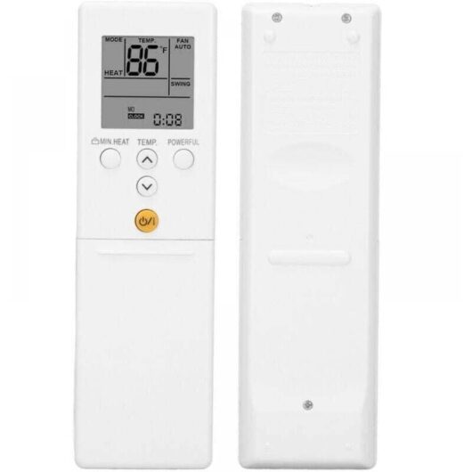 Remote control for Fujitsu AR-REM1U/REM5E/REM6E/REG1U air conditioners with backlight