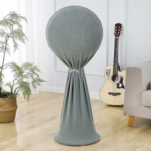 Rose - Dustproof Fan Covers Reusable Floor Fan Cover Dust Mite Cover