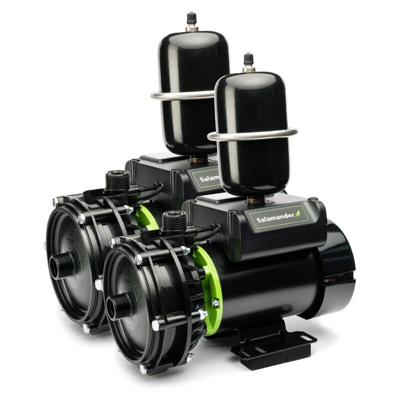 Salamander Pumps - Salamander RP120SU SuperBooster Pack 2 x 3.6 Bar Single Impeller Shower Pump